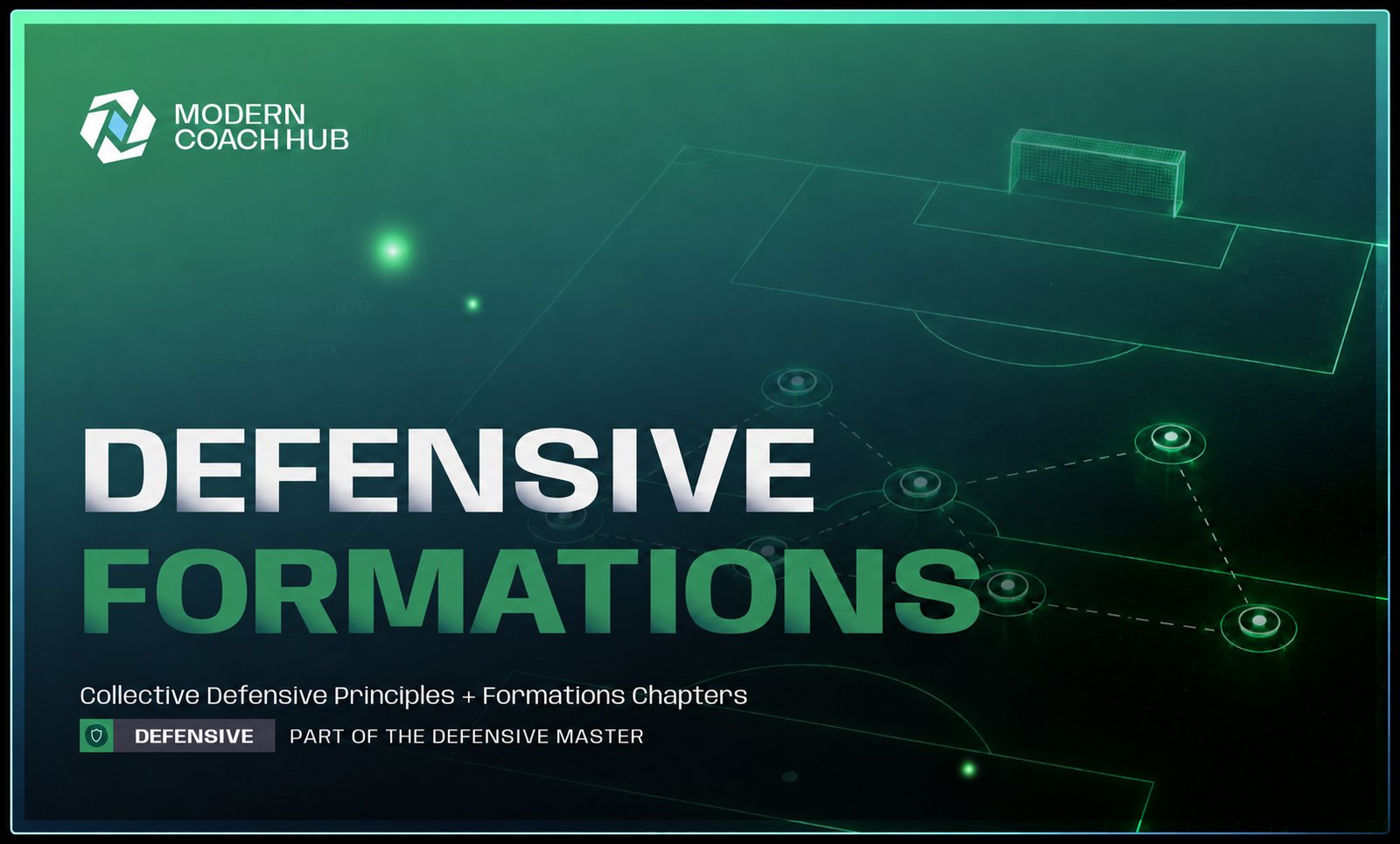 Defensive Formations — Collective Defensive Principles + Formations chapters
